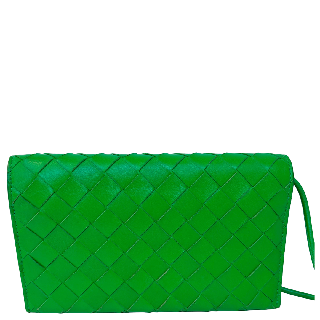 Bottega Veneta wallet on strap