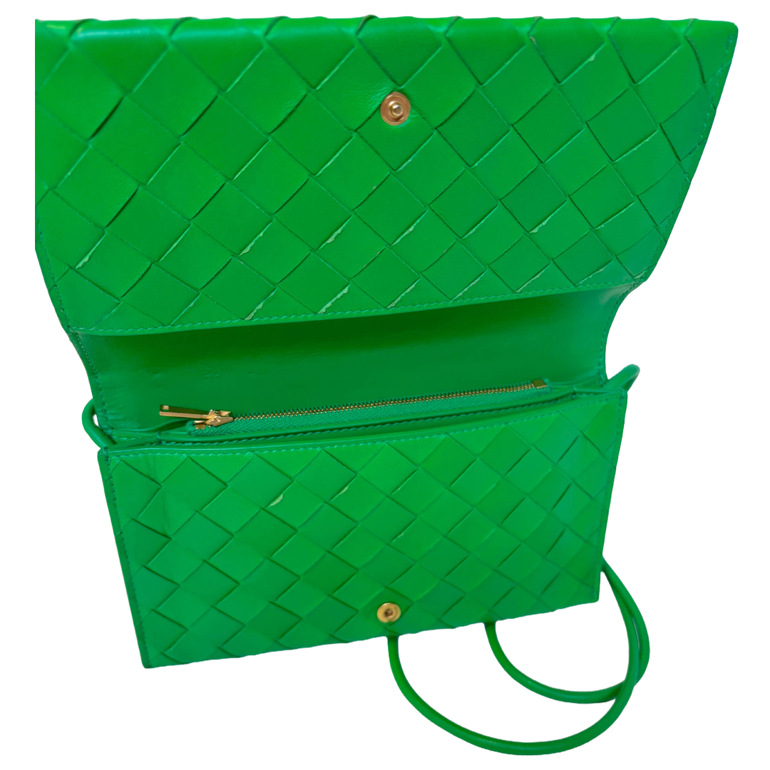 Bottega Veneta wallet on strap