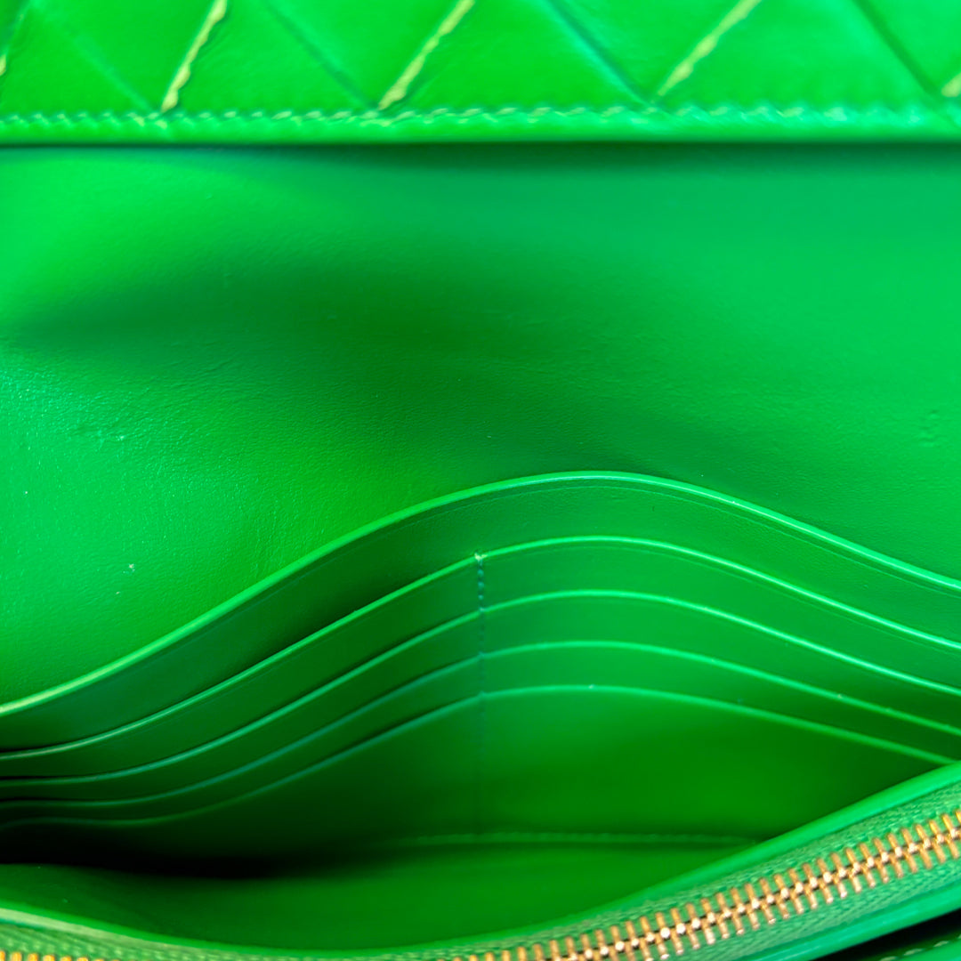 Bottega Veneta wallet on strap