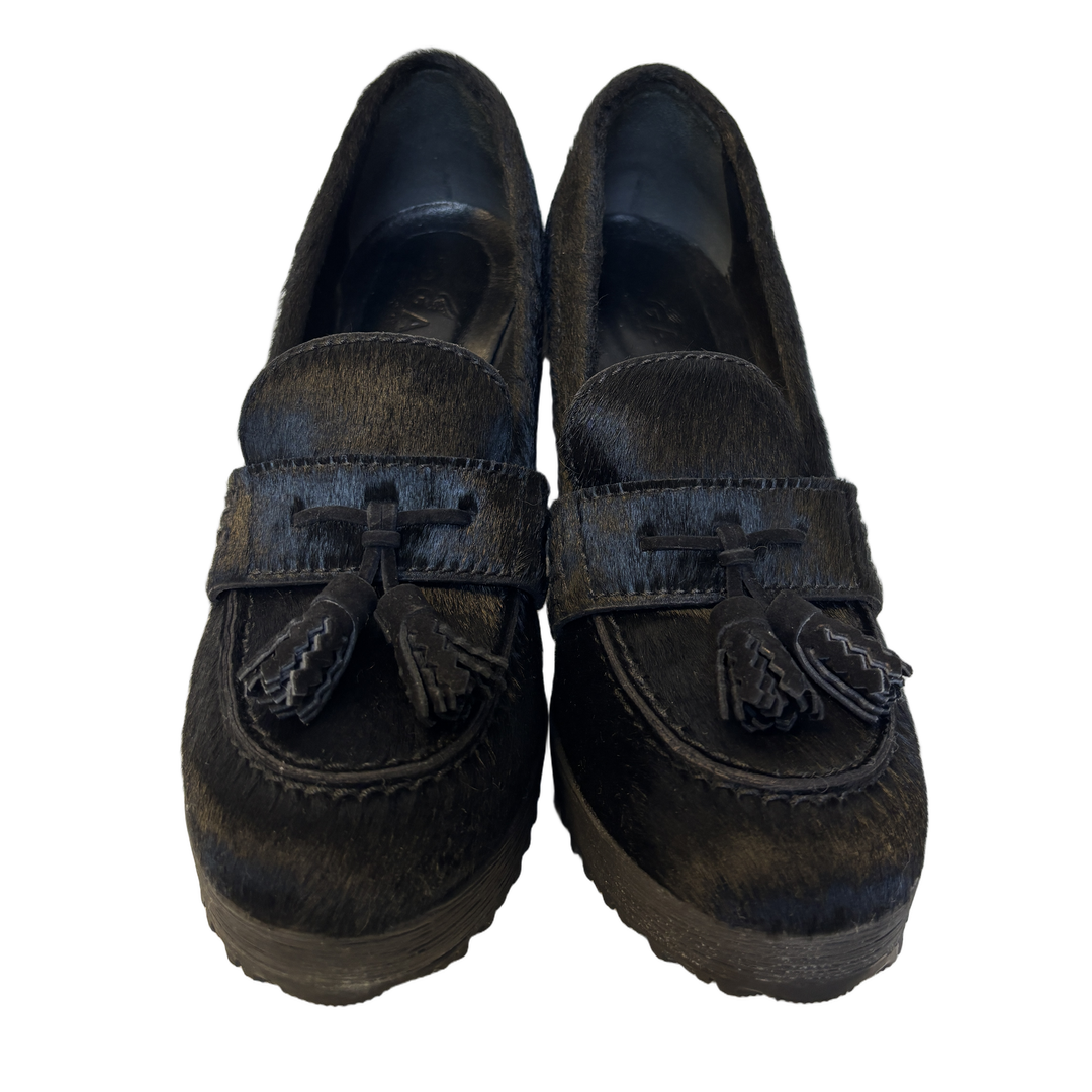 Hogan heeled loafers