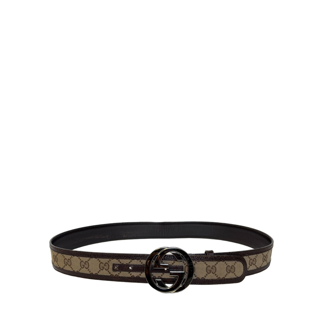 Gucci "GG Interlocking" belt