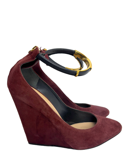 Vionnet wedge sandals