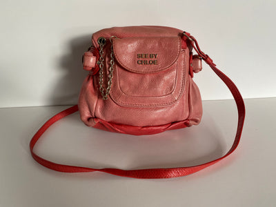 Pink bag before restoration