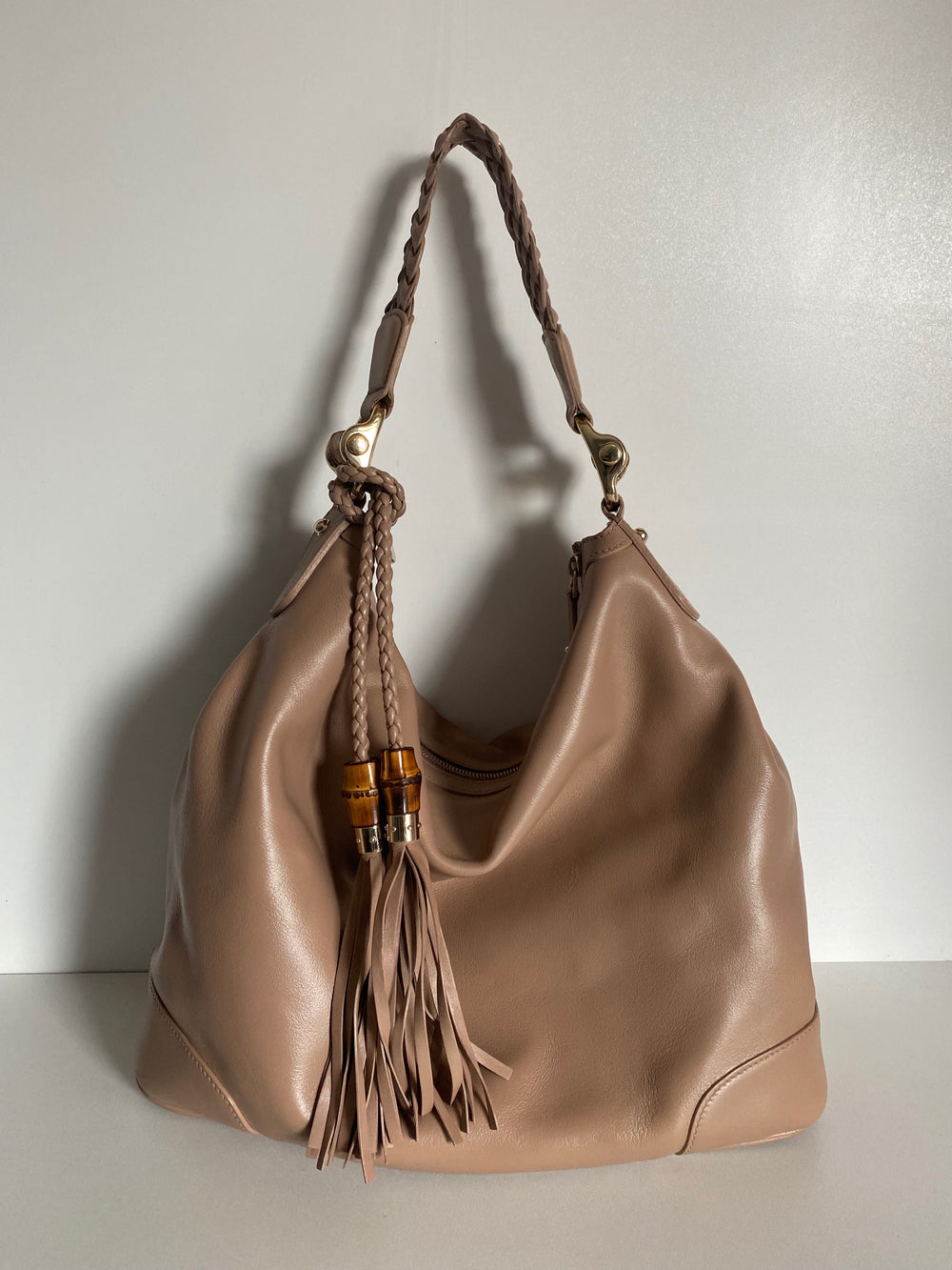 Bamboo hobo after restoration by Dulce