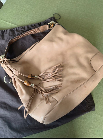 Bamboo hobo before restoration